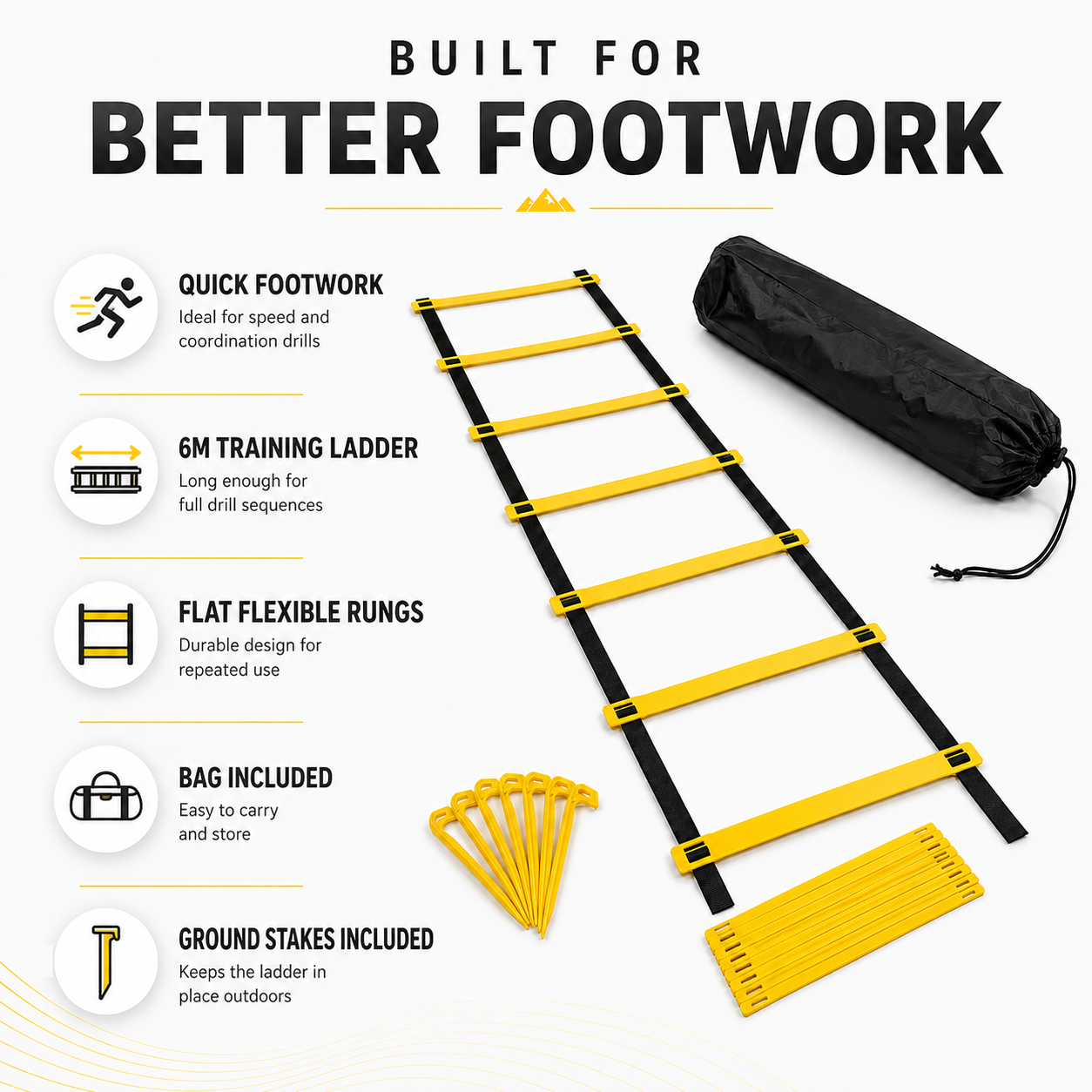 Shindefender Agility Ladder